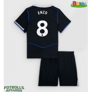 Chelsea Enzo Fernandez #8 Tredjeställ Barn 2025-26 Kortärmad (+ Korta byxor)